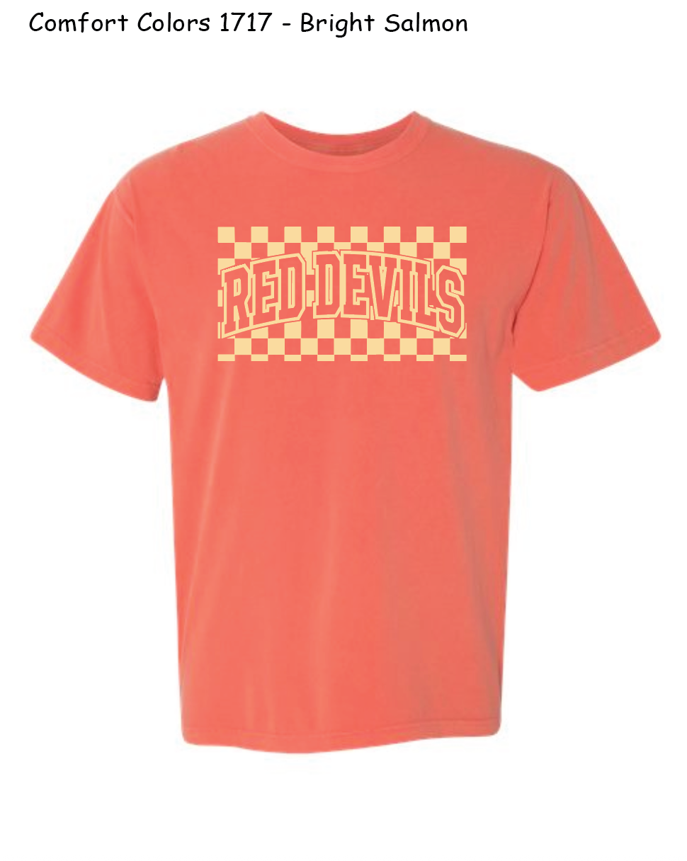 Red Devils Checkered Shirt