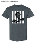 Red Devils Striped Mascot Shirt