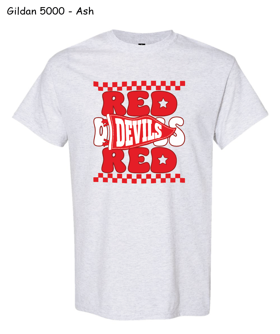 Red Devils Flag Shirt