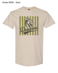 DRAGONS Striped - Unisex Heavy Cotton T-Shirt